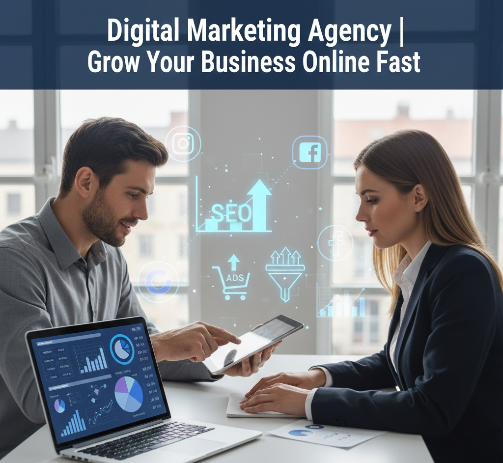 Digital Marketing Agency Grow Your Business Online Fast