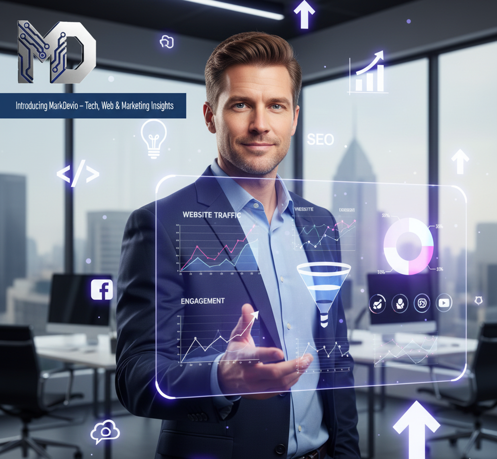 Introducing MarkDevio – Tech, Web & Marketing Insights
