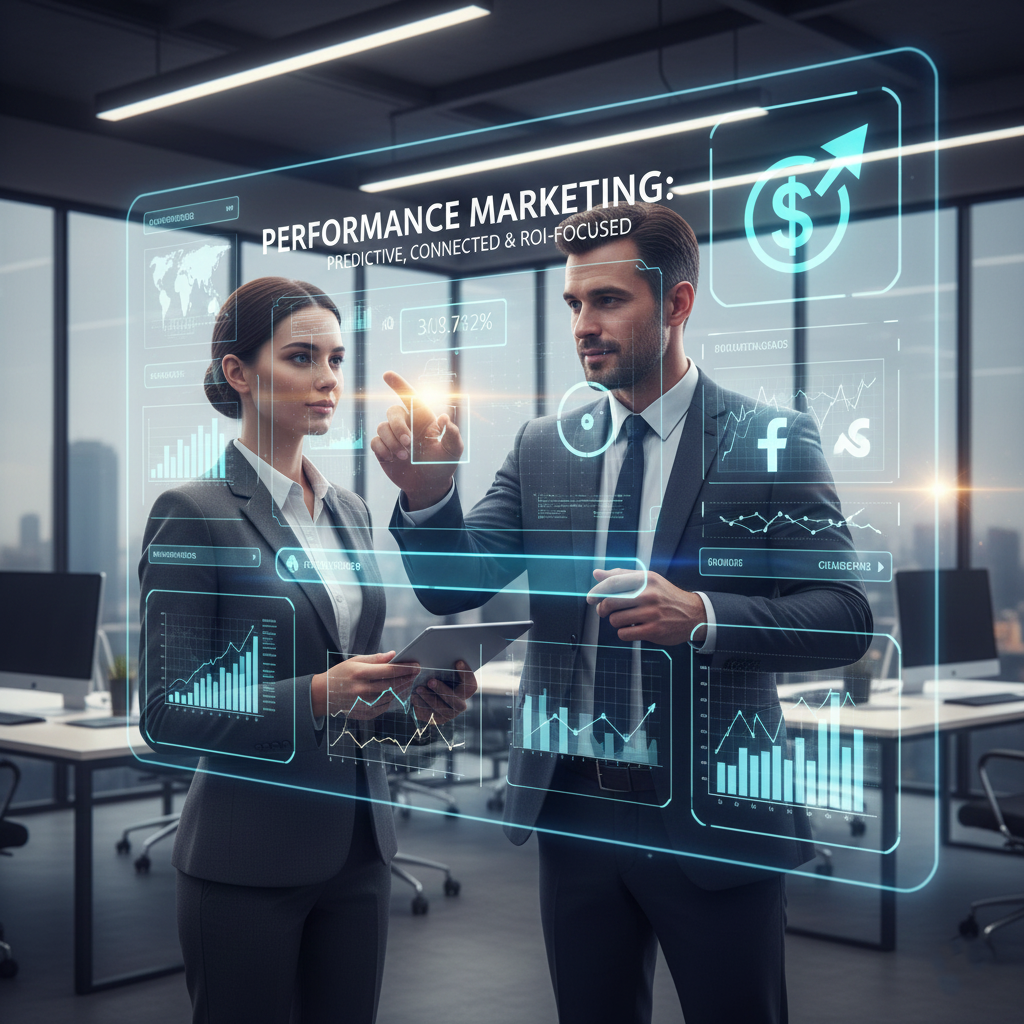 performance marketing predictive, connected & roi focused