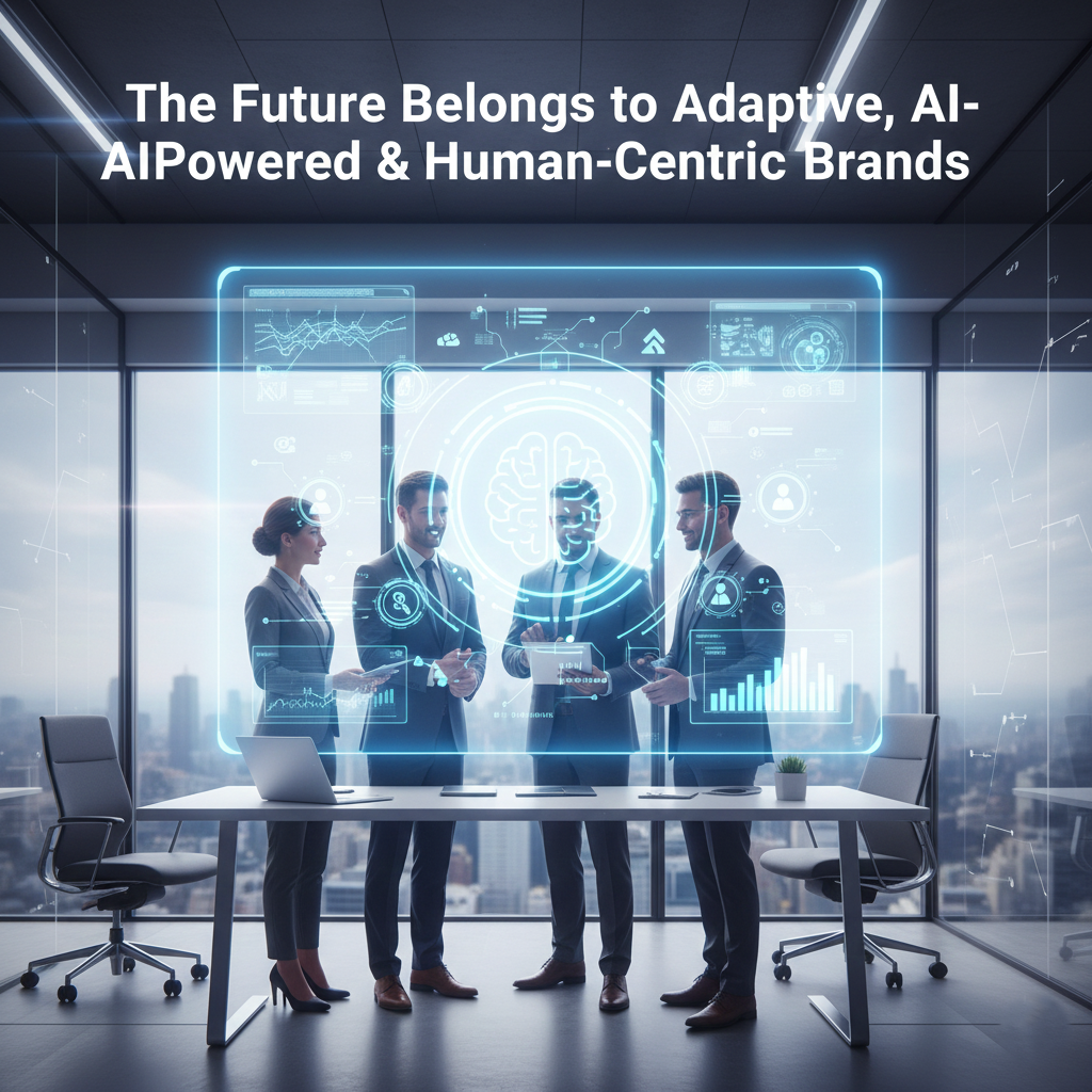 the future belongs to adaptive, ai powered & human centric brands